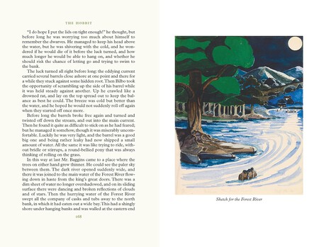 Libro The Hobbit Ilustrado J R R Tolkien