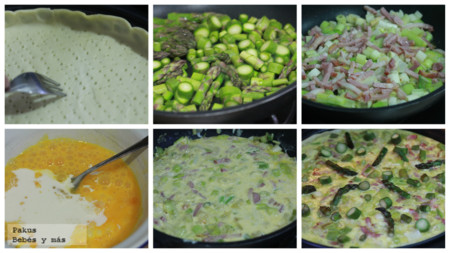 Tarta De Puerros Y Trigueros Bebes Pasos