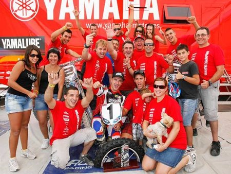 Álvaro Lozano y Jonathán Barragán, Campeón y Subcampeón de España de MX Élite 2010