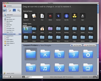 Candybar 3.0, con soporte para Leopard