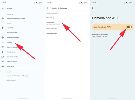 Llamadas Wifi Pixel