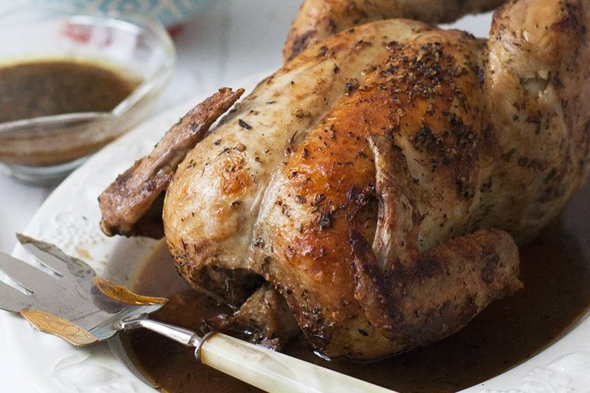 Cómo hacer un pollo al horno de película