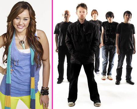 Miley Cyrus contra los Radiohead (y viceversa)