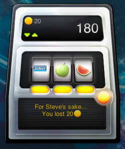 Fruitz: Un widget tragaperras