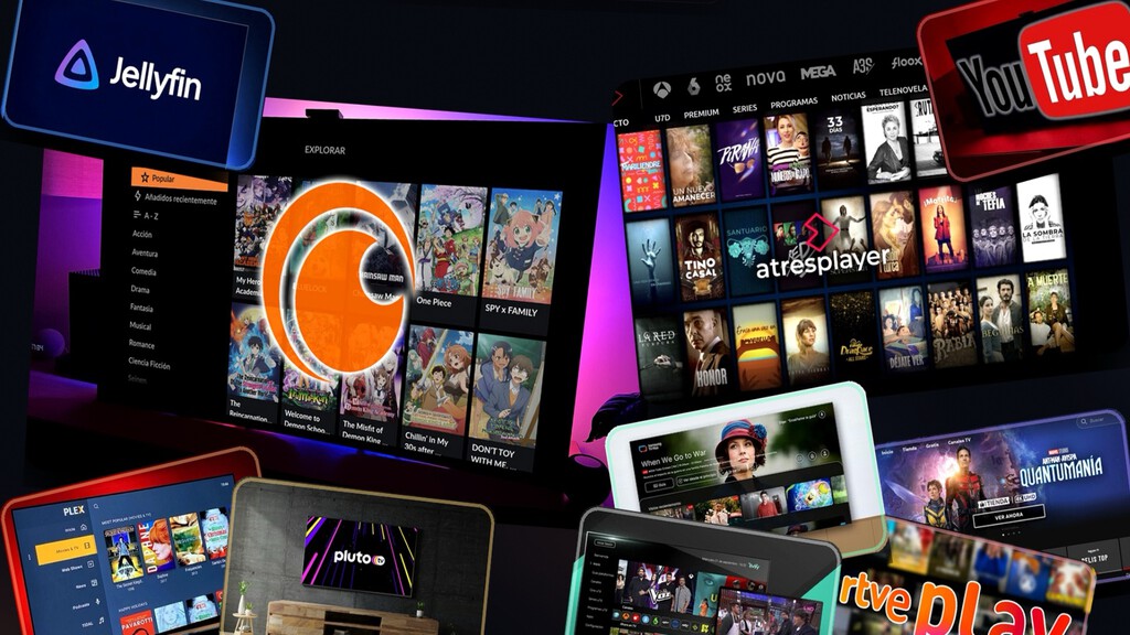 Once apps para ver cine, series y vídeos gratis en una tele Samsung con Tizen