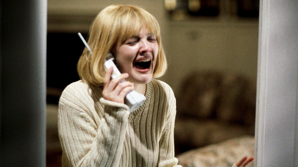 Las lágrimas de Drew Barrymore en 'Scream' eran reales. Este fue el cruel truco con el que Wes Craven consiguió hacer llorar a la actriz 