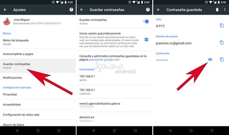 Chrome のパスワード