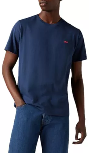 Levi's Ss Original Housemark Tee Camiseta, Cotton Patch Dress Blues, 