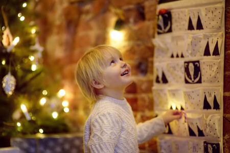 19 calendarios de adviento bonitos y originales para esperar con tus hijos la llegada de la Navidad