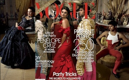 Penélope y Cayetano copan la portada de la revista Vogue de EEUU