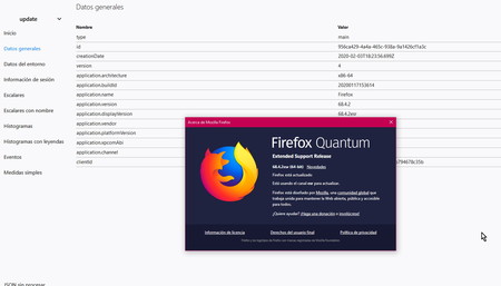Firefox ya nos permite consultar qué datos de telemetría recopila en nuestro equipo: así puedes borrarlos