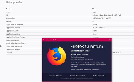 Firefox ya nos permite consultar qué datos de telemetría recopila en nuestro equipo: así puedes borrarlos