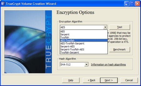 TrueCrypt, software para el cifrado de datos