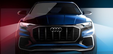 El Audi Q8 E-tron concept es un futuro gran SUV de estilo coupé, y estará en Detroit