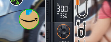 Con este compresor de aire portátil no volverás a sufrir por las llantas de tu carro; tiene sensor en tiempo real y hasta una linterna 