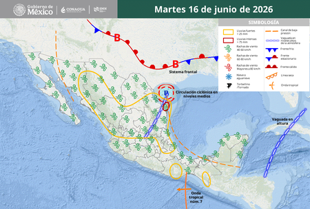Mapas 16 Junio 2026