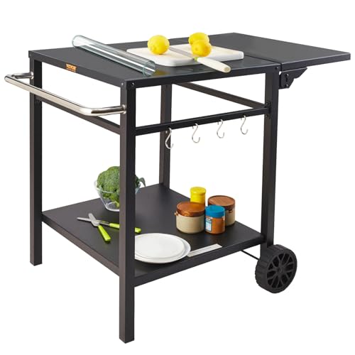 VEVOR Carrito de Comedor para Barbacoa al Aire Libre 