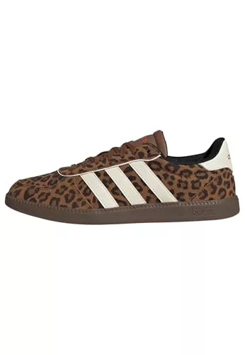 adidas Mujer Breaknet Sleek Shoes, Dusky Bronze/Cream White/Gum5, 39 1/3 EU