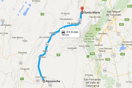 Tramo Alpasinche Santa Maria