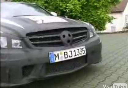 El Mercedes C63 AMG cazado en un video amateur