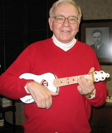 Compra el ukelele de Warren Buffett