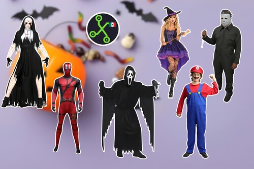 Disfraz Halloween Dia De Muertos Mercado Libre Oferta Descuento