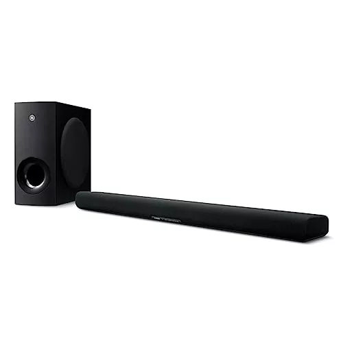 Yamaha Barra de Sonido Dolby Atmos SR-B40A con subwoofer inalámbrico (Negro)
