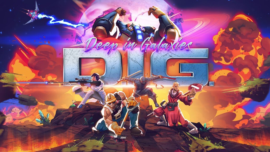 Locura espacial con DIG - Deep in Galaxies, un roguelike cargado de acción desenfrenada, explosiones y un estilazo retro Locura espacial con DIG - Deep in Galaxies, un roguelike cargado de acción desenfrenada, explosiones y un estilazo retro