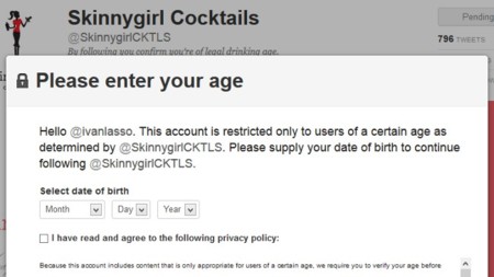 Twitter implementa un sistema de verificación de edad para seguir a ciertas marcas