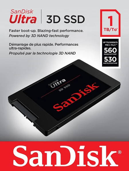 Por 269 euros puedes dotar de una segunda juventud a tu PC con este SSD SanDisk de 1TB