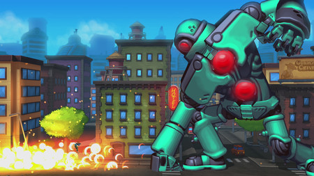 Las batallas contra robots gigantes de Mechstermination Force se preparan para dar el salto a PC la semana que viene