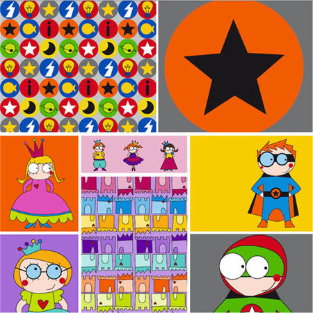 Super héroes y super princesas en Micumacu