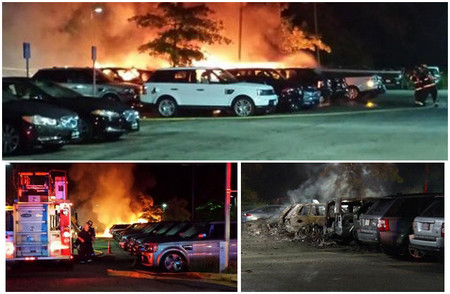 Dolorpasión™: Fuego en el concesionario Jaguar Land Rover
