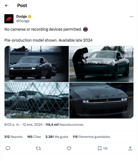 X DODGE