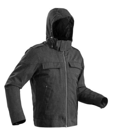Chaqueta cálida impermeable de senderismo SH500 X-warm:
