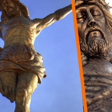 La historia del Cristo Roto de Aguascalientes: conoce la escultura de 28 metros al que llegas por agua 