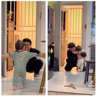 No importa el día que hayas tenido, que te reciban así no tiene precio