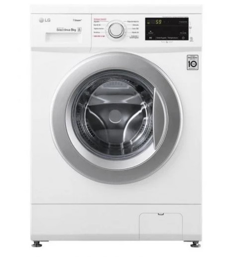 LG F4J3VY4W Lavadora Carga Frontal 9Kg