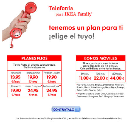 Ikea telefonía: Tarifas económicas para empresas