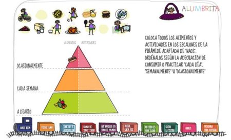 Mini- juegos de Alumbrita para aprender hábitos saludables