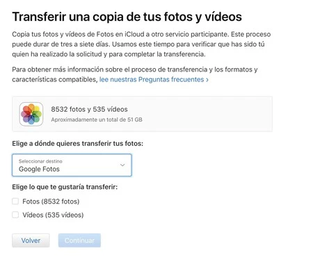 icloudからグーグルフォトへ