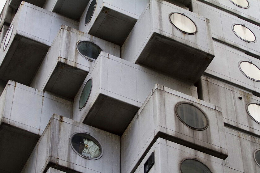 Japón construyó viviendas futuristas reemplazables