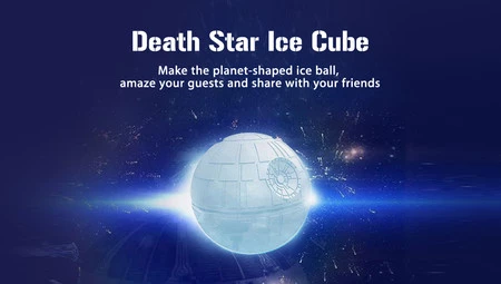 ¿Fan de Star Wars? Por 2,43 euros puedes enfriar tus bebidas con hielo en forma de Estrella de la Muerte