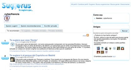 Suggerus, otra forma de recibir sugerencias