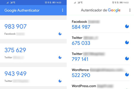 Google Authenticator se renueva con Material Theming y te permite exportar e importar tus cuentas