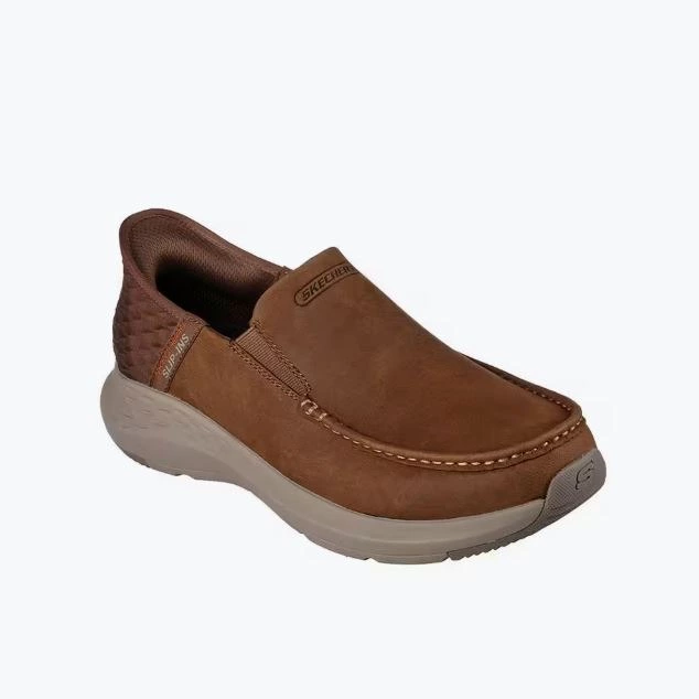 Zapatillas Skechers Hombre Relaxed Fit: Parson - Oswin Marrones
