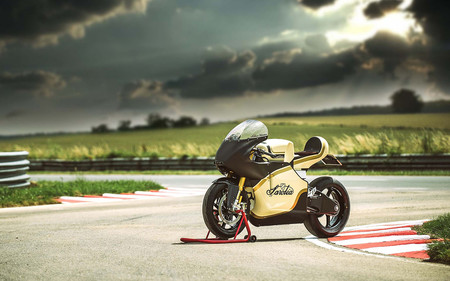 Eléctrica, bellísima y vestida a lo retro, así es la Saroléa SP7 del IOMTT 2017