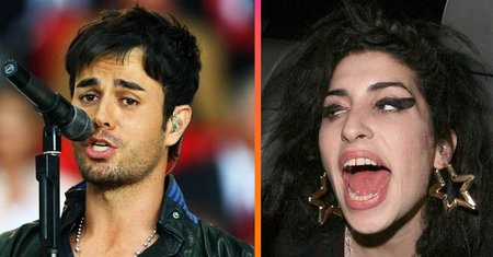 Enrique Iglesias se mosquea con Amy Winehouse