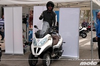 Salón MotoMadrid 2012; planta baja y actividades exteriores