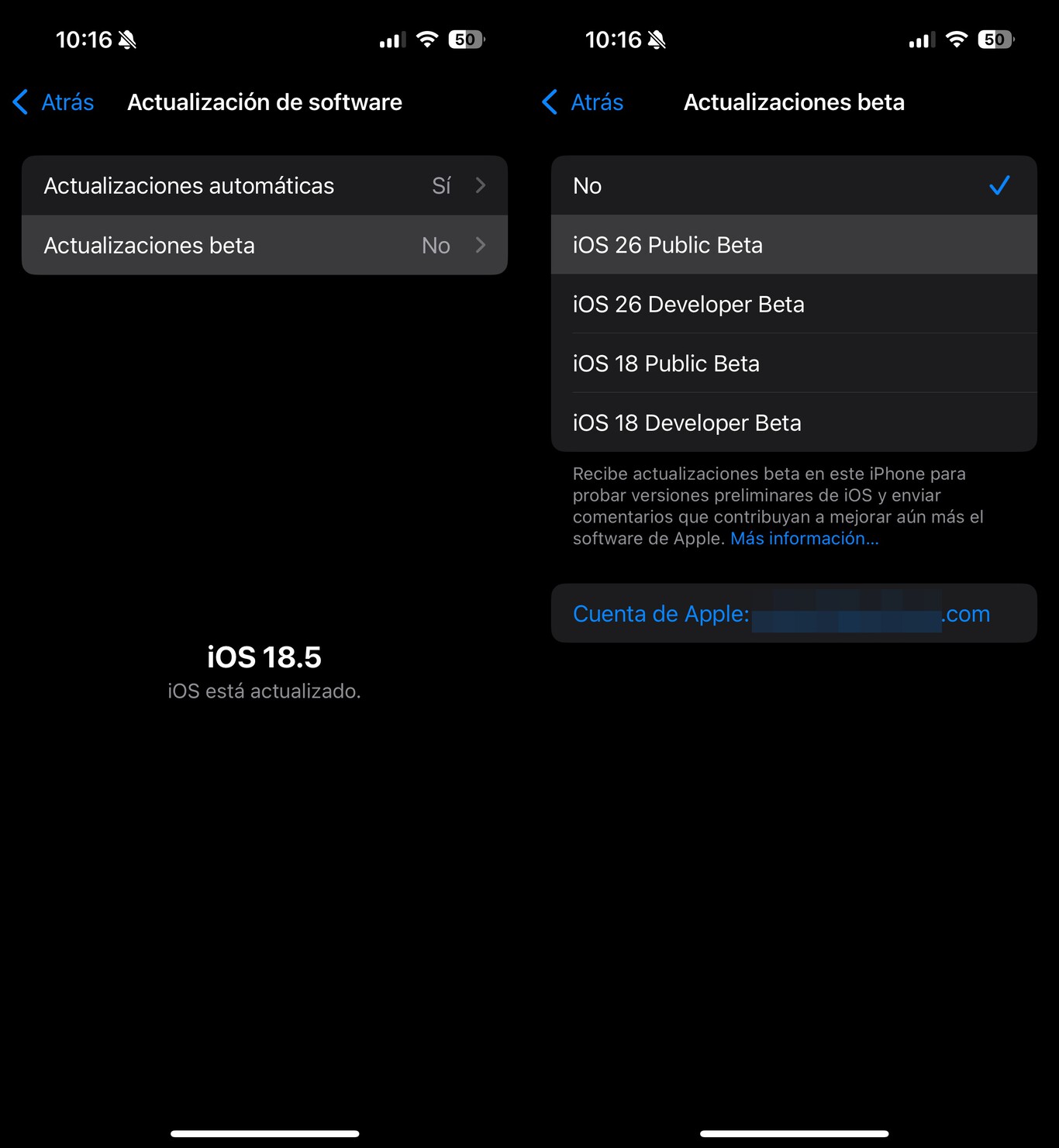 Cómo instalar la beta pública de iOS 26, iPad OS 26 y watchOS 26 en tu ...